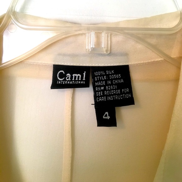 100% silk blouse Cami - Picture 2 of 6